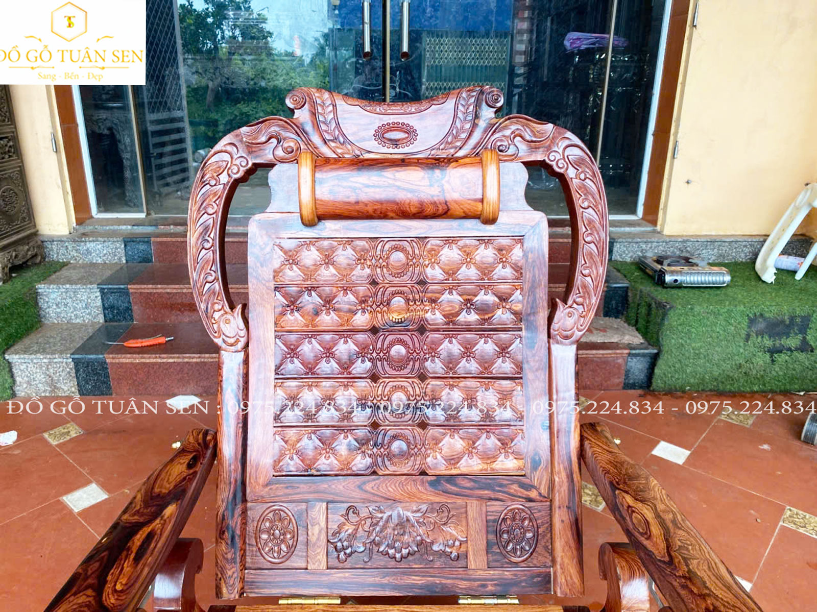 Thông tin Ghế Lười Gỗ Thư Giãn Vo4